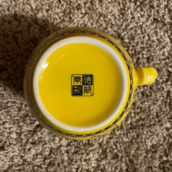 ART MAKE TASTE 4-piece CHINESE PORCELAIN TEA CUP w INFUSER SAUCER LID New in Box - Picture 5 of 16